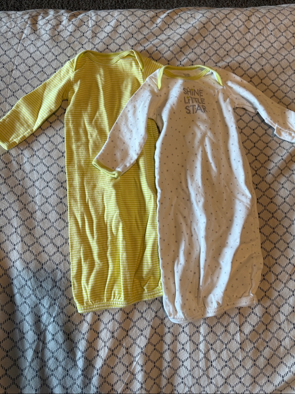 2 Baby Sleep Gowns Set